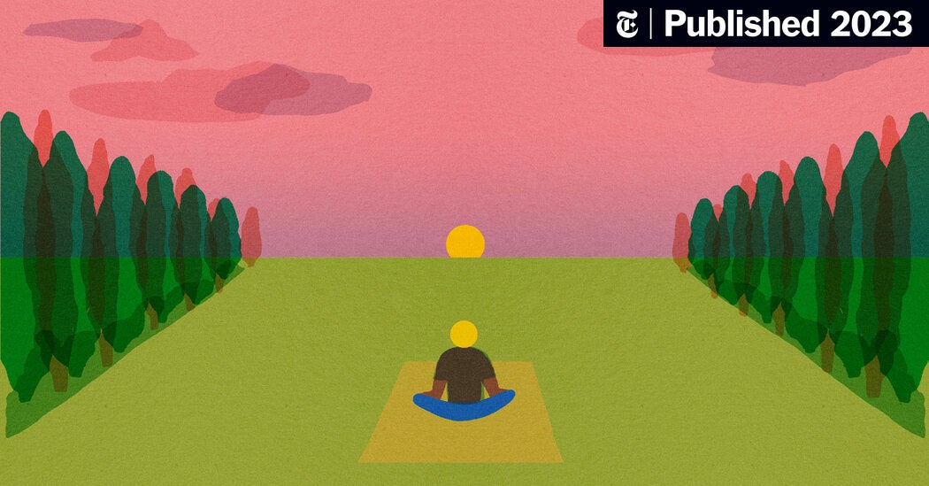 Guided audio meditation