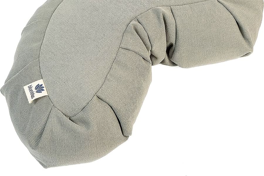 Crescent meditation pillow
