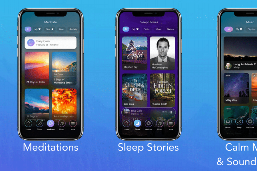 meditation app calming soundscapes
