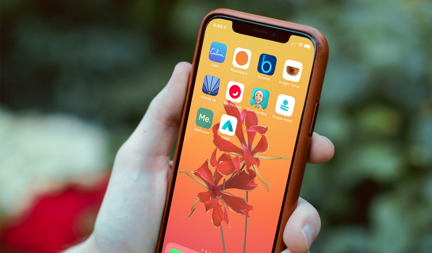 Simple Habit app on-the-go meditations