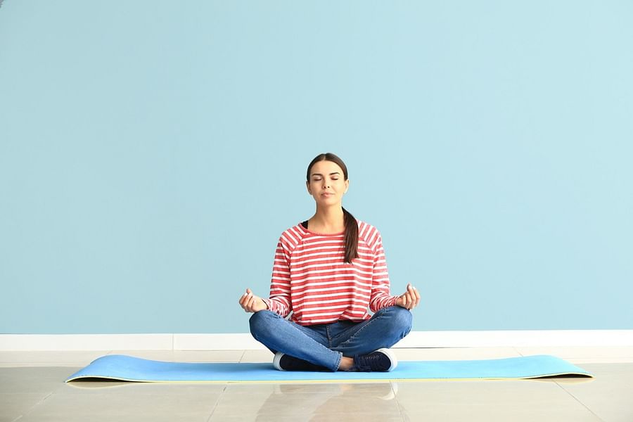 calming wall colors for meditation space