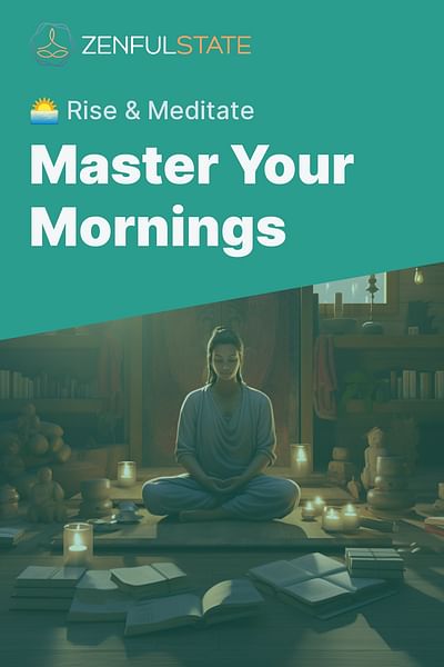 Master Your Mornings - 🌅 Rise & Meditate